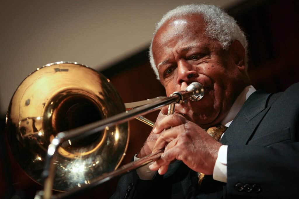 Slide Hampton Trombone Player