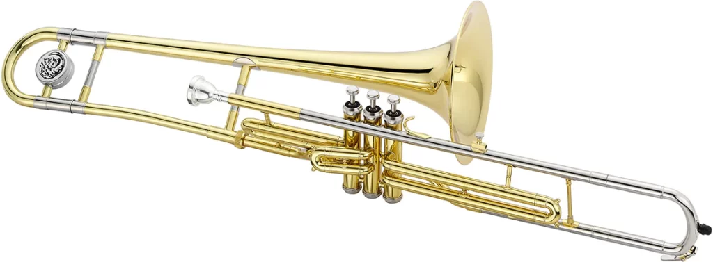 Jupiter JTB720V Valve Trombone Yellow Brass