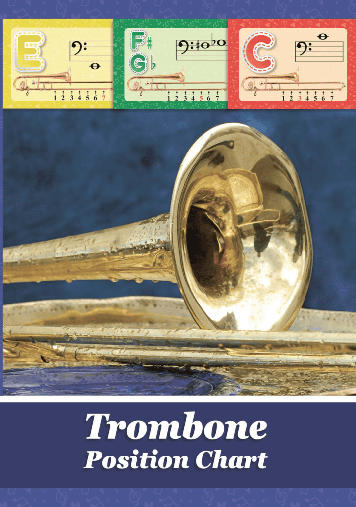 Trombone Slide Position Chart Digital Book