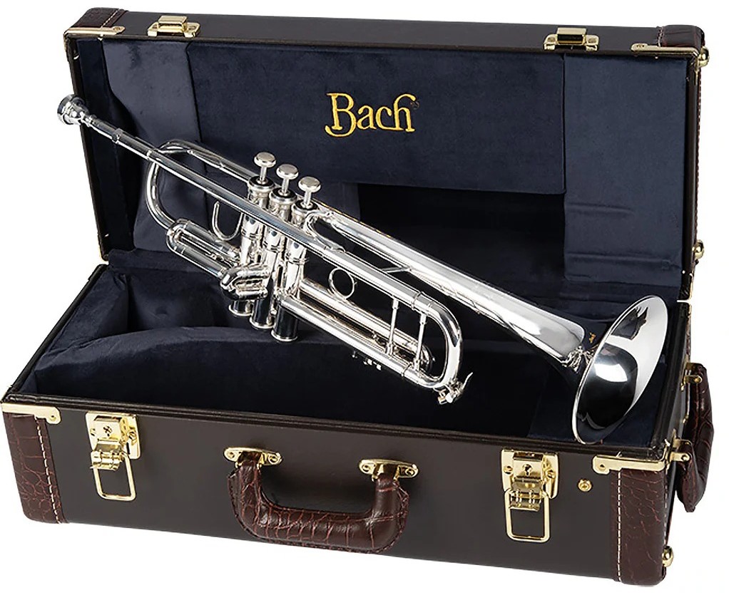 Bach 180 Stradivarius Professional Bb Trumpet - Silver-Plated