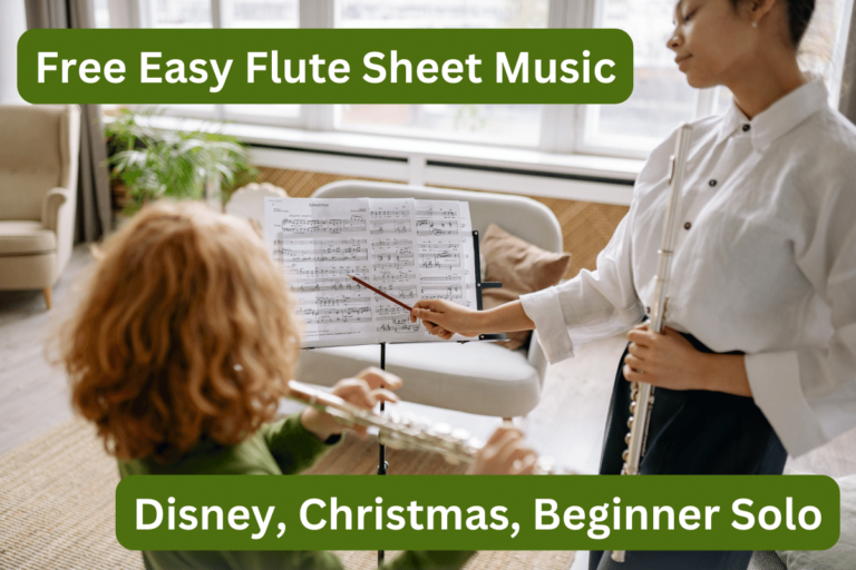 Free Easy Flute Sheet Music