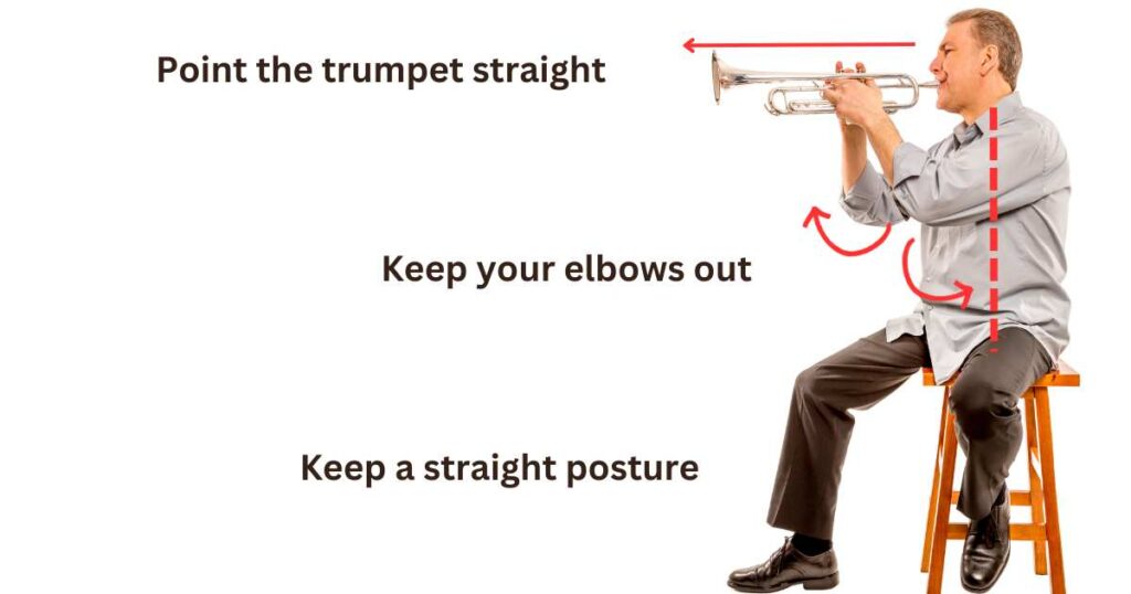 Point the trumpet straight