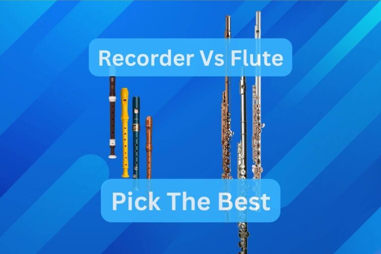 Recorder Vs Flute — 7 Key Differences — Learn If Flute Or Recorder Is a Right Pick For You!