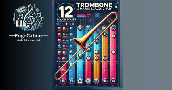 Trombone 12 Major Scales Chart