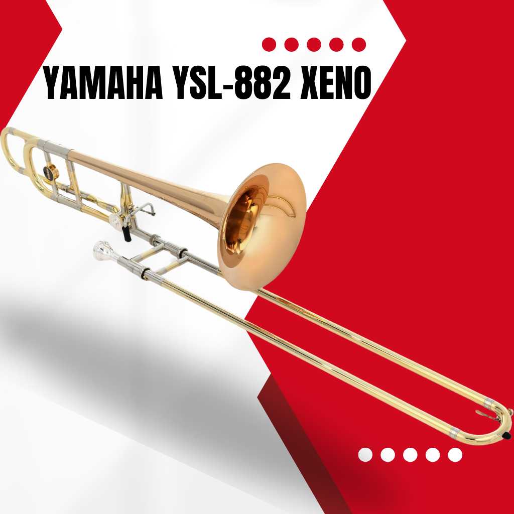 Yamaha YSL-882 Xeno Tenor Trombone WIth F Trigger