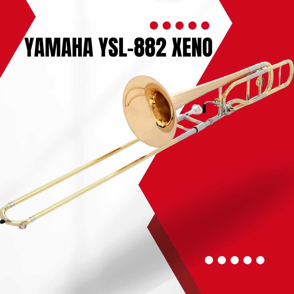 Yamaha YSL-882 Xeno Tenor Trombone WIth F Trigger