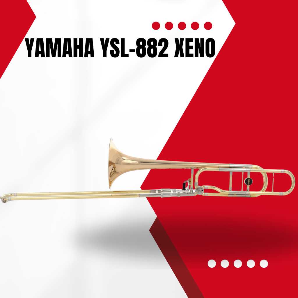 Yamaha YSL-882 Xeno Tenor Trombone WIth F Trigger