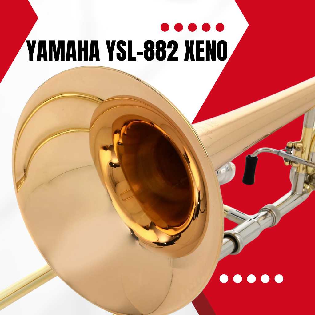 Yamaha YSL-882 Xeno Tenor Trombone WIth F Trigger