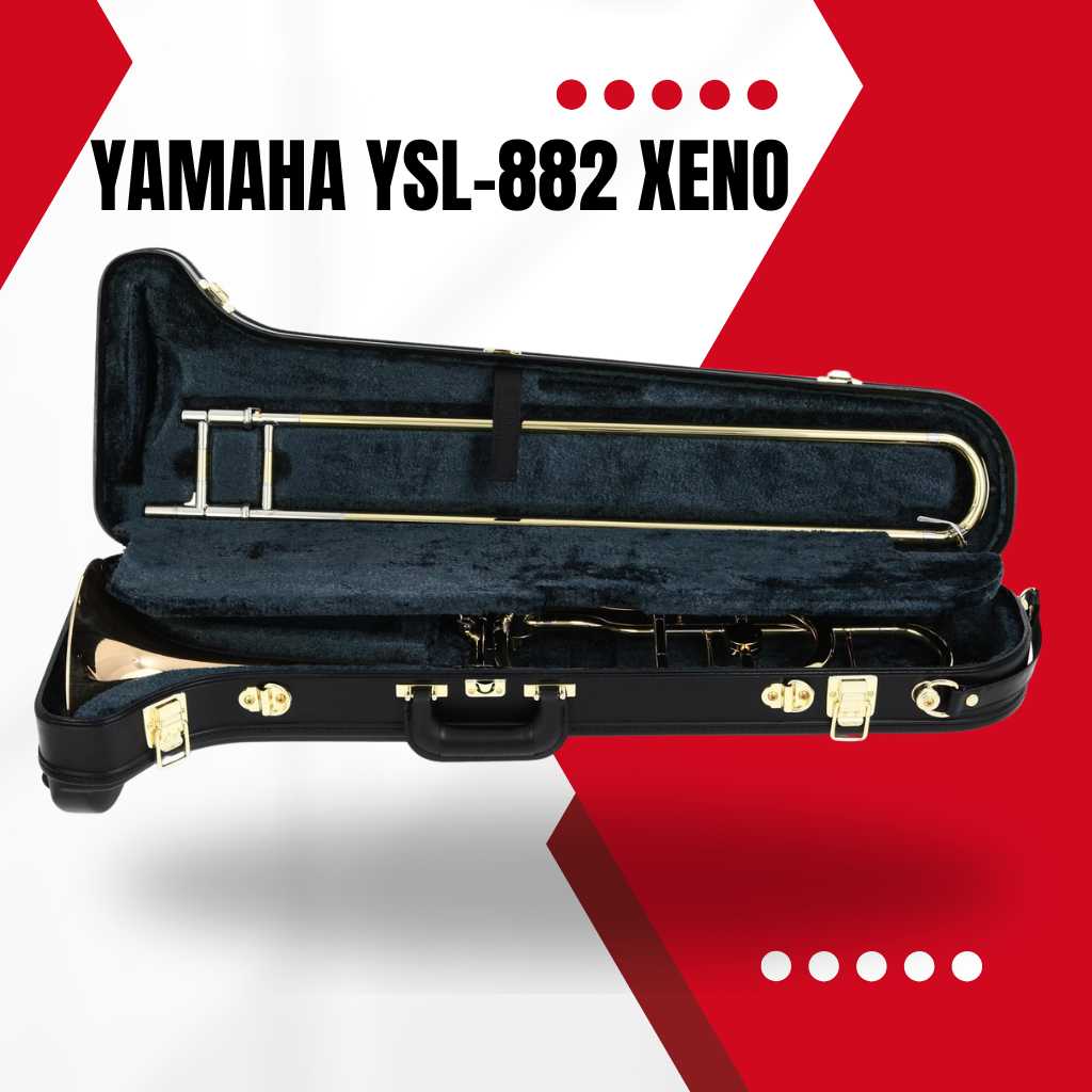 Yamaha YSL-882 Xeno Tenor Trombone WIth F Trigger