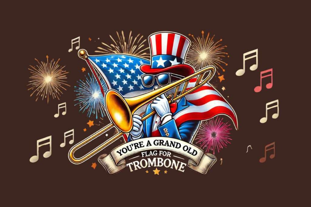 You're A Grand Old Flag For Trombone