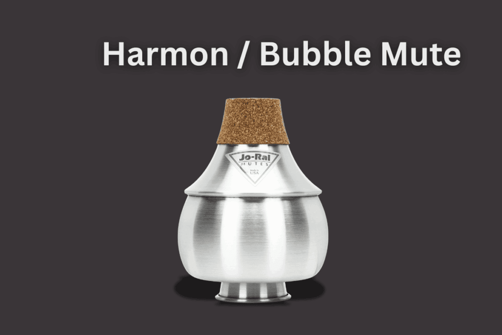 Types of trumpet mutes: Harmon Mute